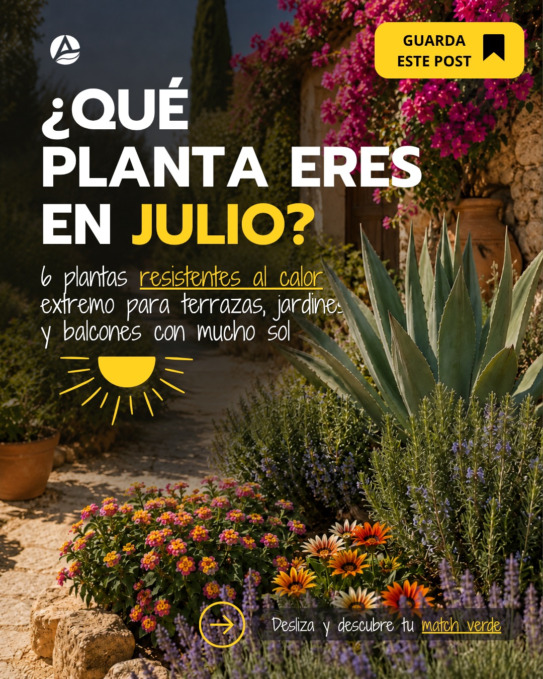 ¿Qué planta eres en julio?